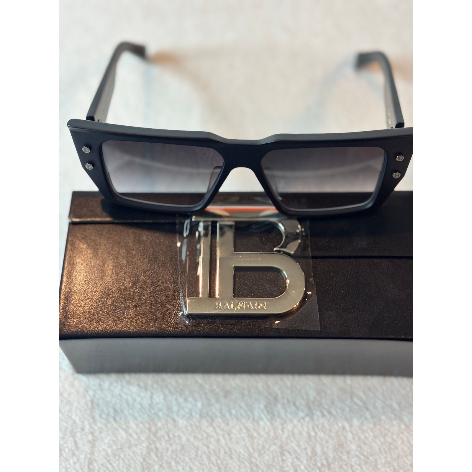Brand New Balmain Sunglasses BVi Bps128e54BlkBlk Cat3 Size 5415145